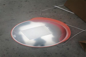 Syria Clients Visited Roadsky and Purchased Outdoor Convex Mirror