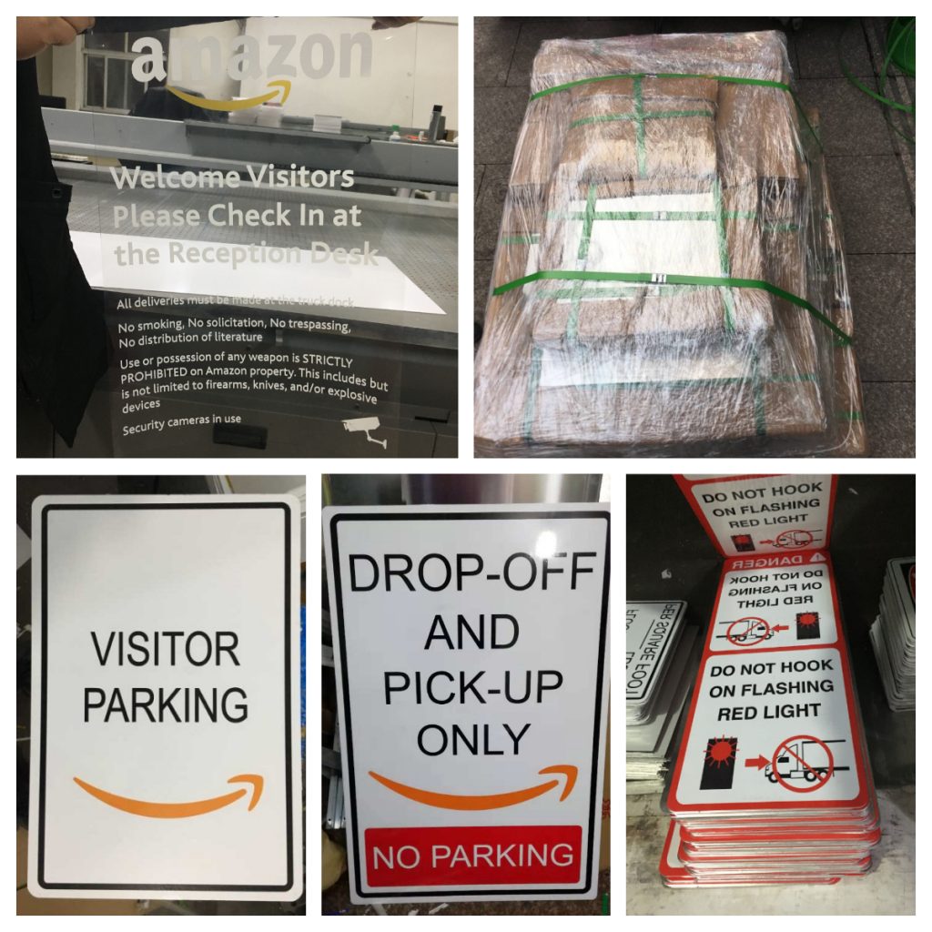 Custom Road Signs for American Amazon!