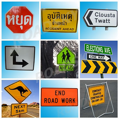 Others Shapes of Road Signs
