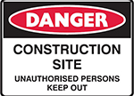 Construction Warning Sign