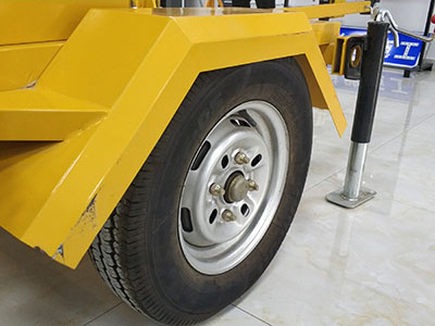 Variable Message Sign Trailer Tire