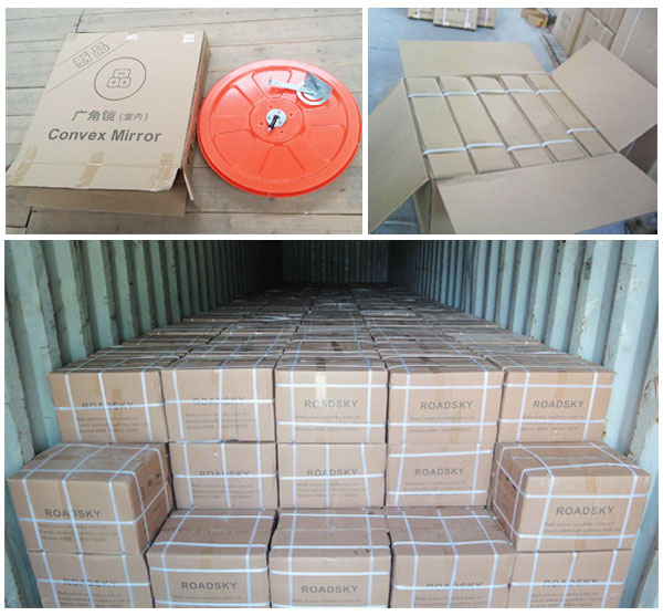 Convex Safety Mirrors Package and Shipping