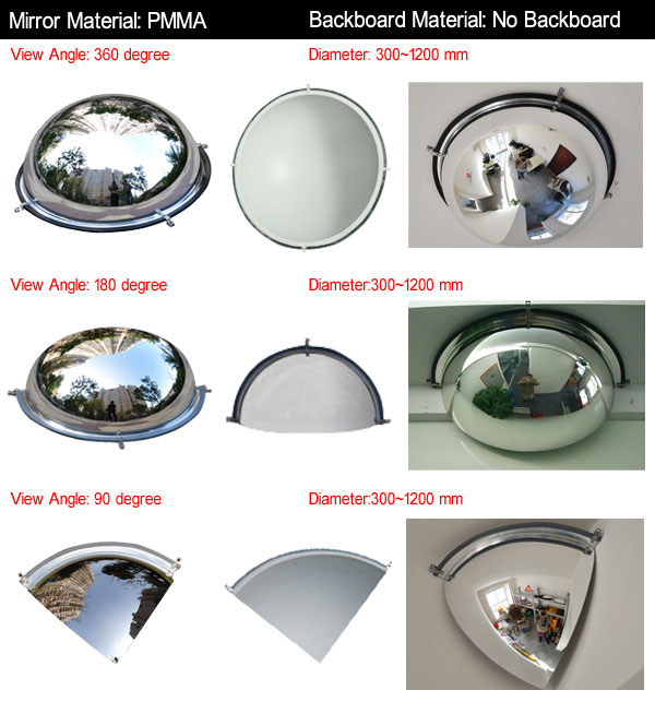 Dome Convex Mirror