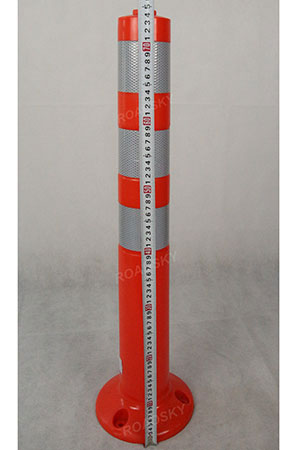PVC Delineator Post Measurement