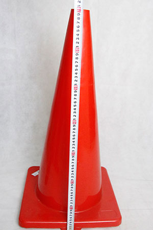 PE Traffic Cone Height