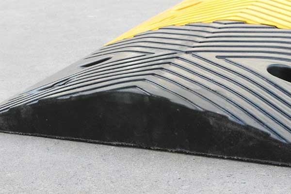 Comparing Rubber Speed Bumps to Other Materials