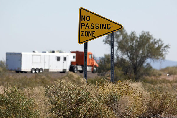 Penalties for Violating a No Passing Zone