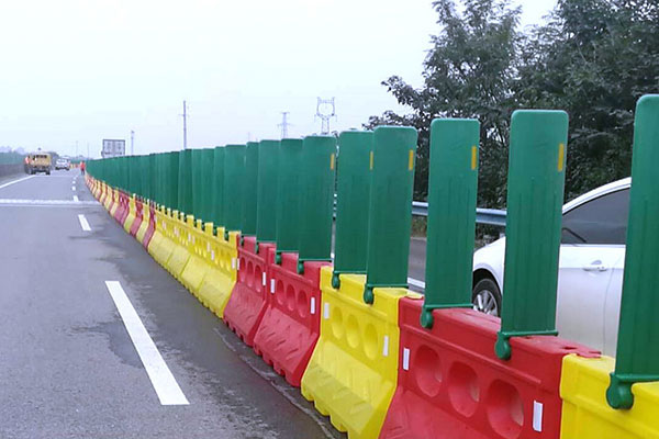 Water Filled Barriers Common Applications