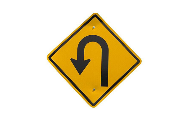 What is a Hairpin Bend Sign