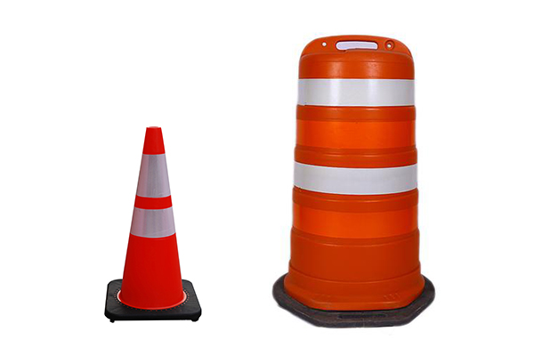 Traffic Cones vs. Traffic Drums: Key Differences