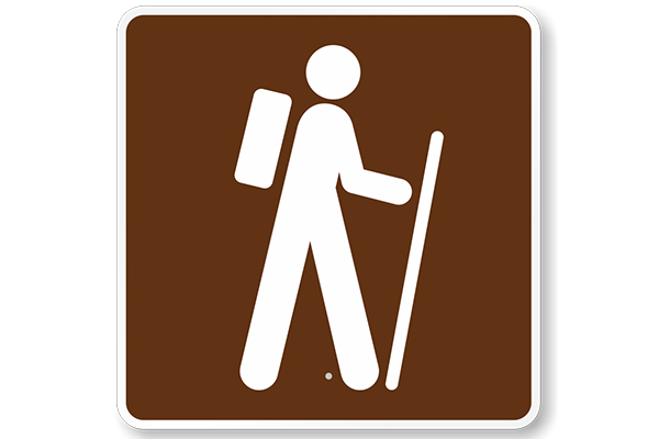 What is a Brown Road Sign