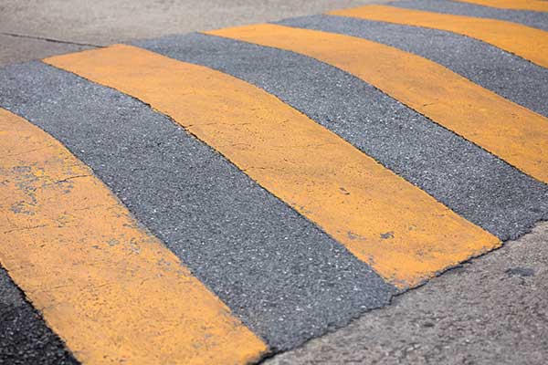 What is an Asphalt Speed Bump