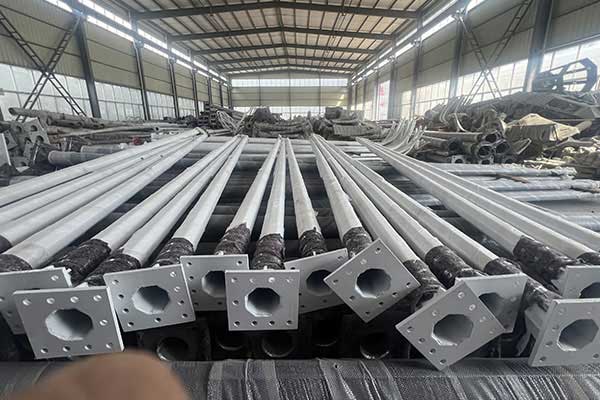 Light Pole Factory Environment and Inventory