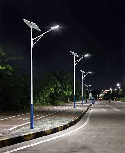 Split Solar Street Light Projects